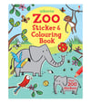 USB - Zoo Sticker & Colouring Book