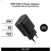 Minix MX-C25B 25W USB-C Siyah Adaptör