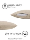 Home Daily Series Bej Rengi Kırlent Yastık Kılıfı