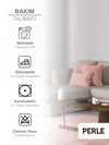 Home Daily Series Buğulu Gül Rengi Kırlent Yastık Kılıfı
