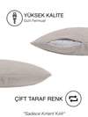 Home Daily Series Ekru Rengi Kırlent Yastık Kılıfı