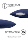 Home Daily Series Safir Rengi Kırlent Yastık Kılıfı
