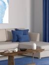 Home Daily Series Safir Rengi Kırlent Yastık Kılıfı