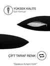 Home Daily Series Siyah Renk Kırlent Yastık Kılıfı