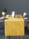 Kadife Dokulu Güneş Sarısı Rengi Daily Series Runner 40 X 140