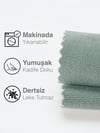 Kadife Dokulu Sis Mavisi Rengi Daily Series Runner 40 X 140