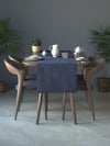 Kadife Dokulu Uzay Mavisi Rengi Daily Series Runner 40 X 140