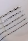 Kare Kral Zincir(6mm)-925 Ayar Gümüş