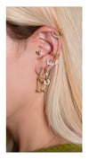 Kişiye Özel Burgu Earcuff - Tek - 925 Ayar Gümüş
