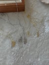 Kişiye Özel Taşlı Harf Kolye - 925 Ayar Gümüş