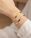 Minimal Oval Plaka Bileklik - 925 Ayar Gümüş 