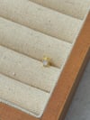 Zircon Taşlı Piercing - 925 Ayar Gümüş