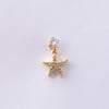 Zircon Taşlı Piercing - Titanyum
