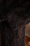 1980s Custom Made Dark Brown Orjinal Mink Real Fur