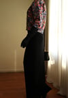 19th Century Interpreted Design Barok Printed Crop Ceket