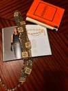90s Gianni Versace Medusa Chain Gold Belt