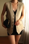 90s Tailored Classical Vintage Yelek