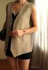 90s Tailored Classical Vintage Yelek