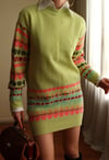 90s Unıted Colors Of Benetton %80 Yün Made İn İtaly Vintage Kazak