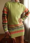 90s Unıted Colors Of Benetton %80 Yün Made İn İtaly Vintage Kazak