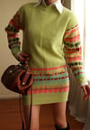 90s Unıted Colors Of Benetton %80 Yün Made İn İtaly Vintage Kazak