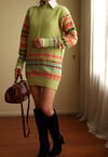 90s Unıted Colors Of Benetton %80 Yün Made İn İtaly Vintage Kazak