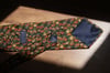 Cotton Bar Etnik Floral Pattern %100 Silk Vintage Kravat