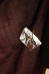 Gianni Versace & Ermenegildo Zegna Tasarımı Versace Kapitone Astarlı Vintage Kaban