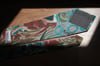 Hand Made Abstract Artistic Pattern %100 İpek Vintage Kravat