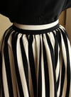 Inspired By Vintage 1960 Style Striped Draped Etek