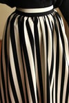 Inspired By Vintage 1960 Style Striped Draped Etek