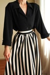 Inspired By Vintage 1960 Style Striped Draped Etek