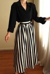 Inspired By Vintage 1960 Style Striped Draped Etek