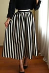 Inspired By Vintage 1960 Style Striped Draped Etek
