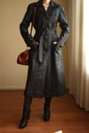 Leather Maxi Kaban