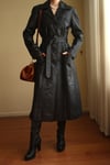 Leather Maxi Kaban