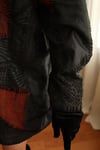 Reworked 70s 80s Handmade Vatkalı Hippie Oversized Patchwork Genuine Leather Vintage Ceket