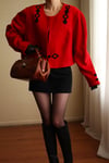 Vintage Crop Ceket