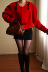 Vintage Crop Ceket
