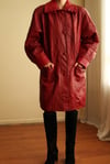 Vintage Leather Trench