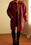 Vintage Leather Trench