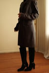 Vintage Leather Trencoat