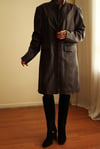 Vintage Leather Trencoat