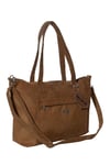 Taba Süet Shopper Tote Çapraz Askılı Omuz Çantası