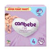 Canbebe Süper Fırsat Paketi 4 Maxi 7-14 Kg 76 Adet