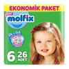 Molfix Ekonomik Paket 6 Large 16+ Kg 26 Adet