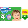 Molfix Fırsat Paket 4+ M.plus 9-20 Kg 52 Adet