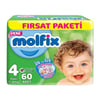 Molfix Fırsat Paket 4 Maxi 7-18 Kg 60 Adet