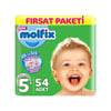 Molfix Süper Fırsat Paket 5+ Junior Plus (13-20 Kg) 54 Adet