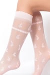 Damla Çocuk Dizaltı Çorap PEMBE